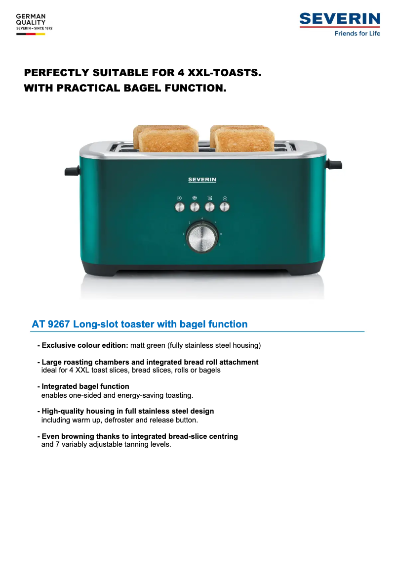 Image de la première page du manuel de l'appareil AT 9267