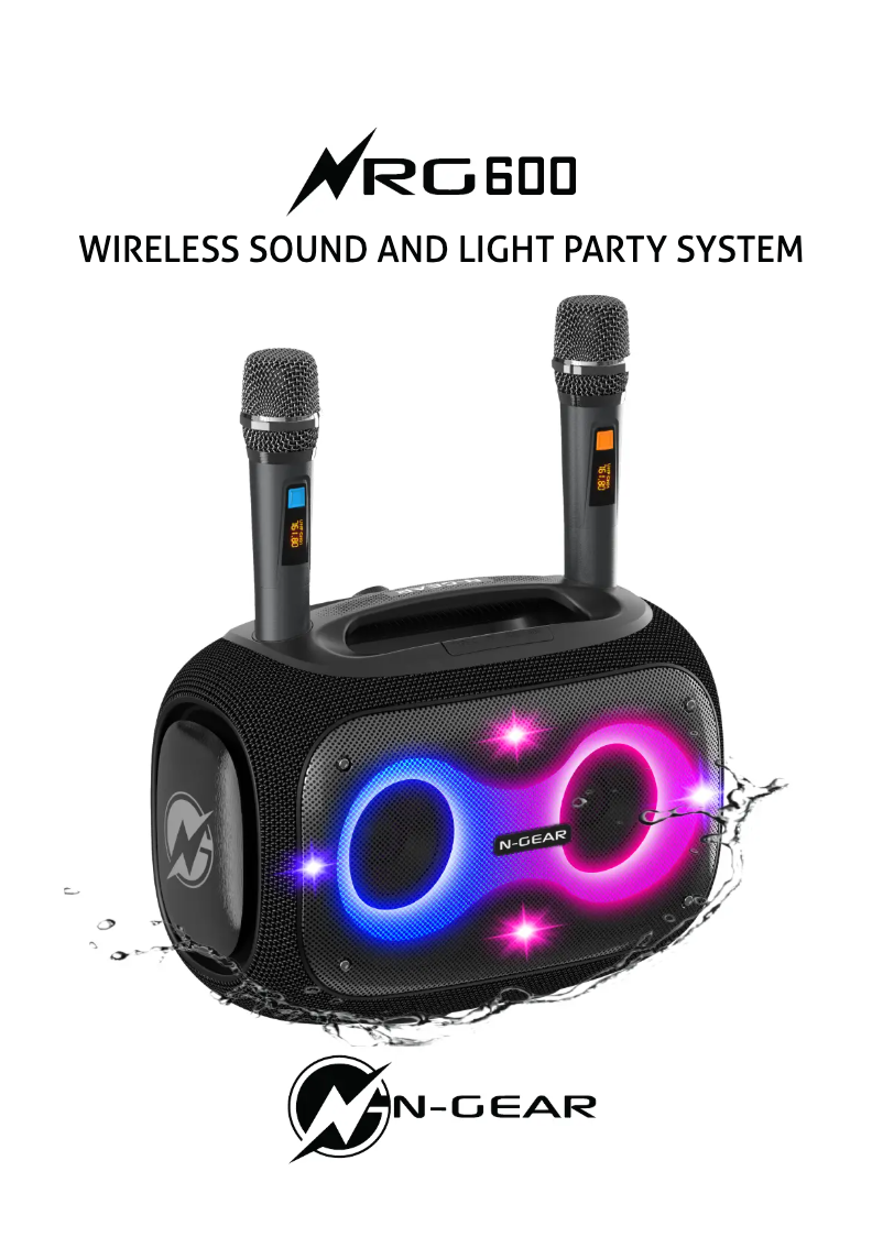 Page n°1 - Manuel utilisateur N-Gear NRG 600