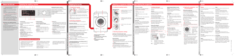 Page n°1 - Manuel utilisateur Miele WCI670 TDos XL&Wifi
