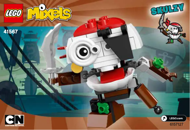 Imagen de la primera página del manual del dispositivo Mixels 41567