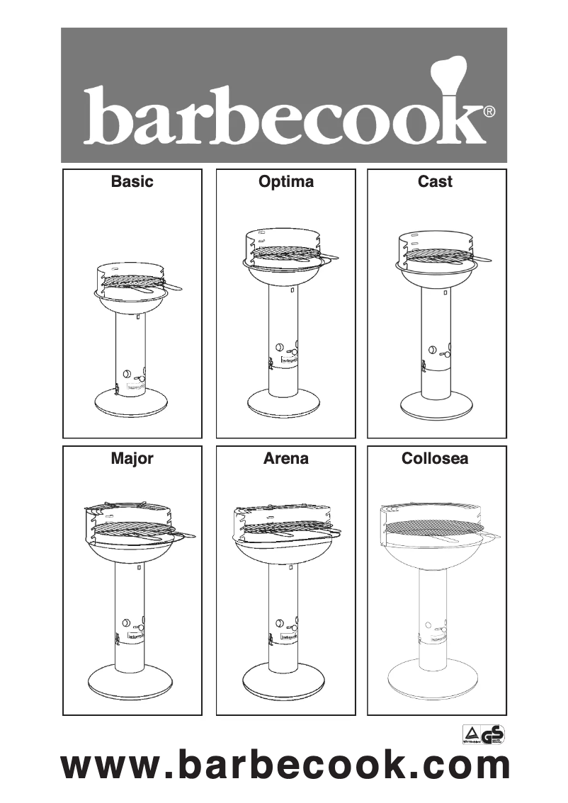 Page 1 de la notice Manuel utilisateur Barbecook Optima Inox