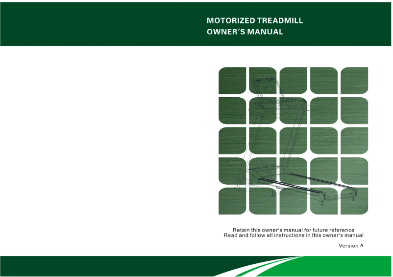 Página 1 del manual Manual de usuario York Fitness T800 Plus