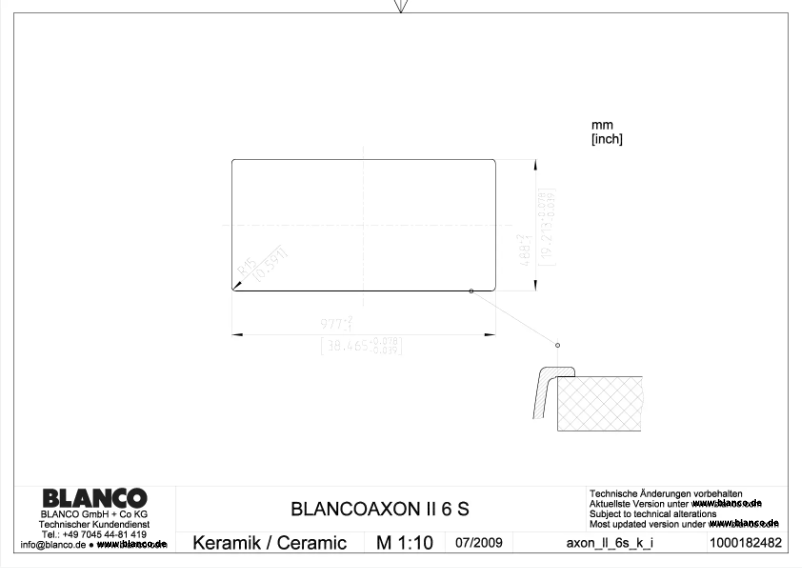 Image de la première page du manuel de l'appareil AXON II 6 S