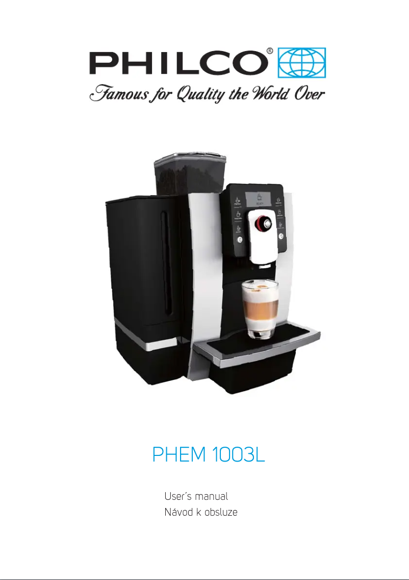 Image de la première page du manuel de l'appareil PHEM 1003L