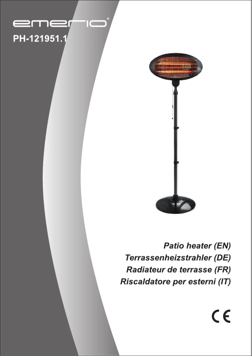 Image de la première page du manuel de l'appareil PH-121951.1