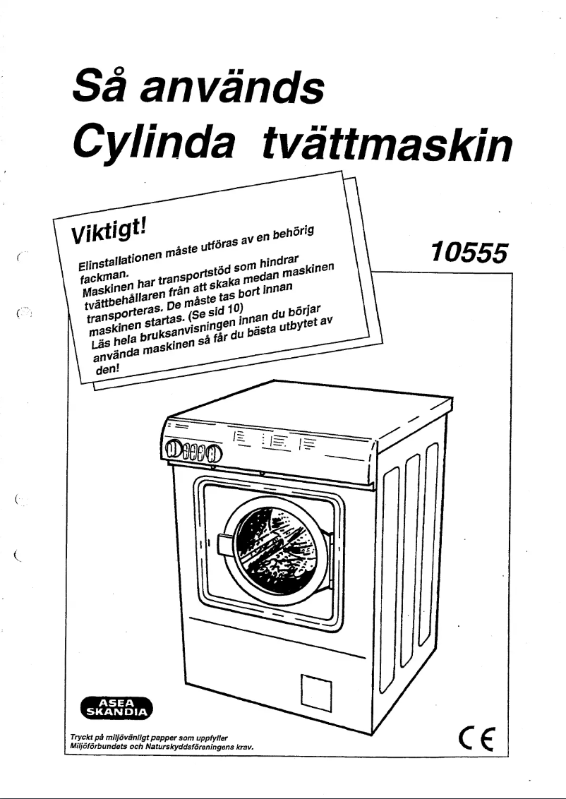 Page n°1 - Manuel utilisateur Cylinda 10555