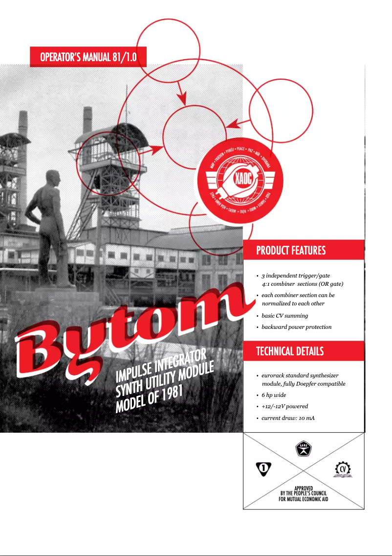 Página 1 del manual Manual de usuario Xaoc Bytom