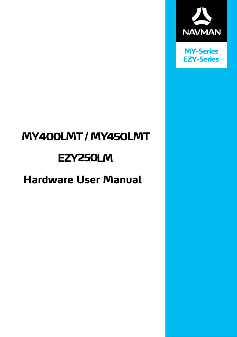 Image de la première page du manuel de l'appareil MY400LMT
