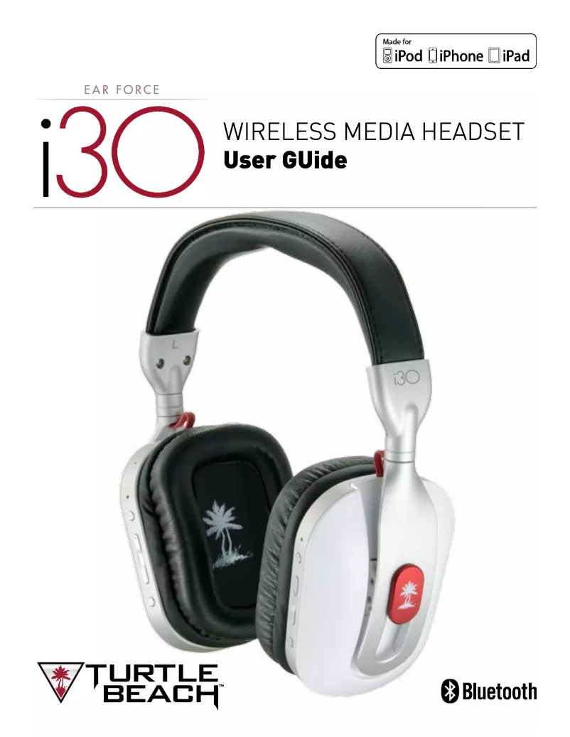 Page n°1 - Manuel utilisateur Turtle Beach Earforce i30