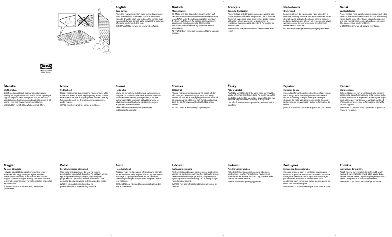 Image de la première page du manuel de l'appareil BLÅSJÖN 005.499.90