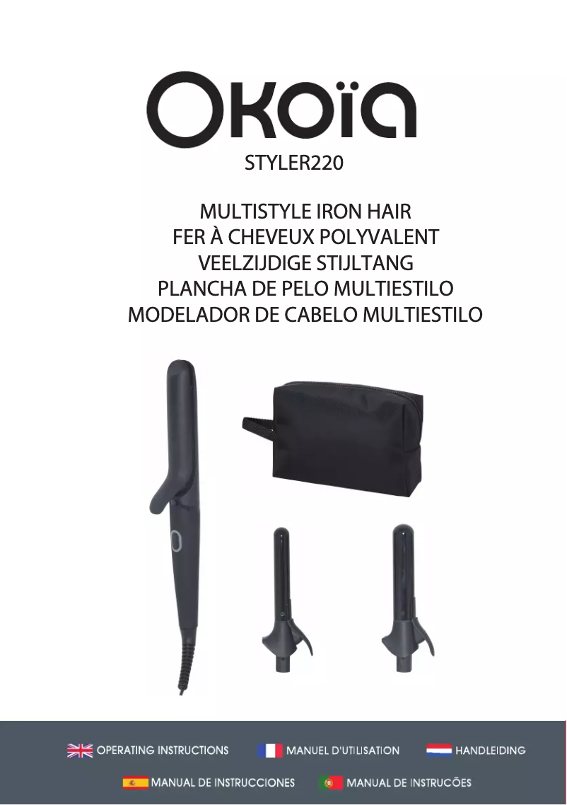 Page n°1 - Manuel utilisateur OKOIA STYLER220