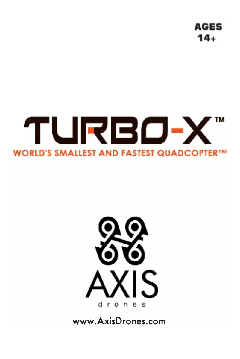 Page n°1 - Manuel utilisateur Axis Turbo-X