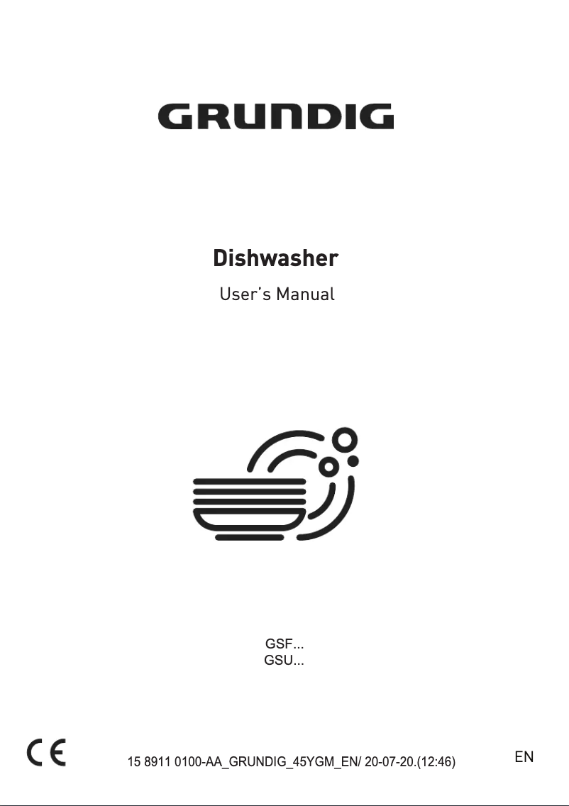 Page n°1 - Manuel utilisateur Grundig GSU 4E820 X