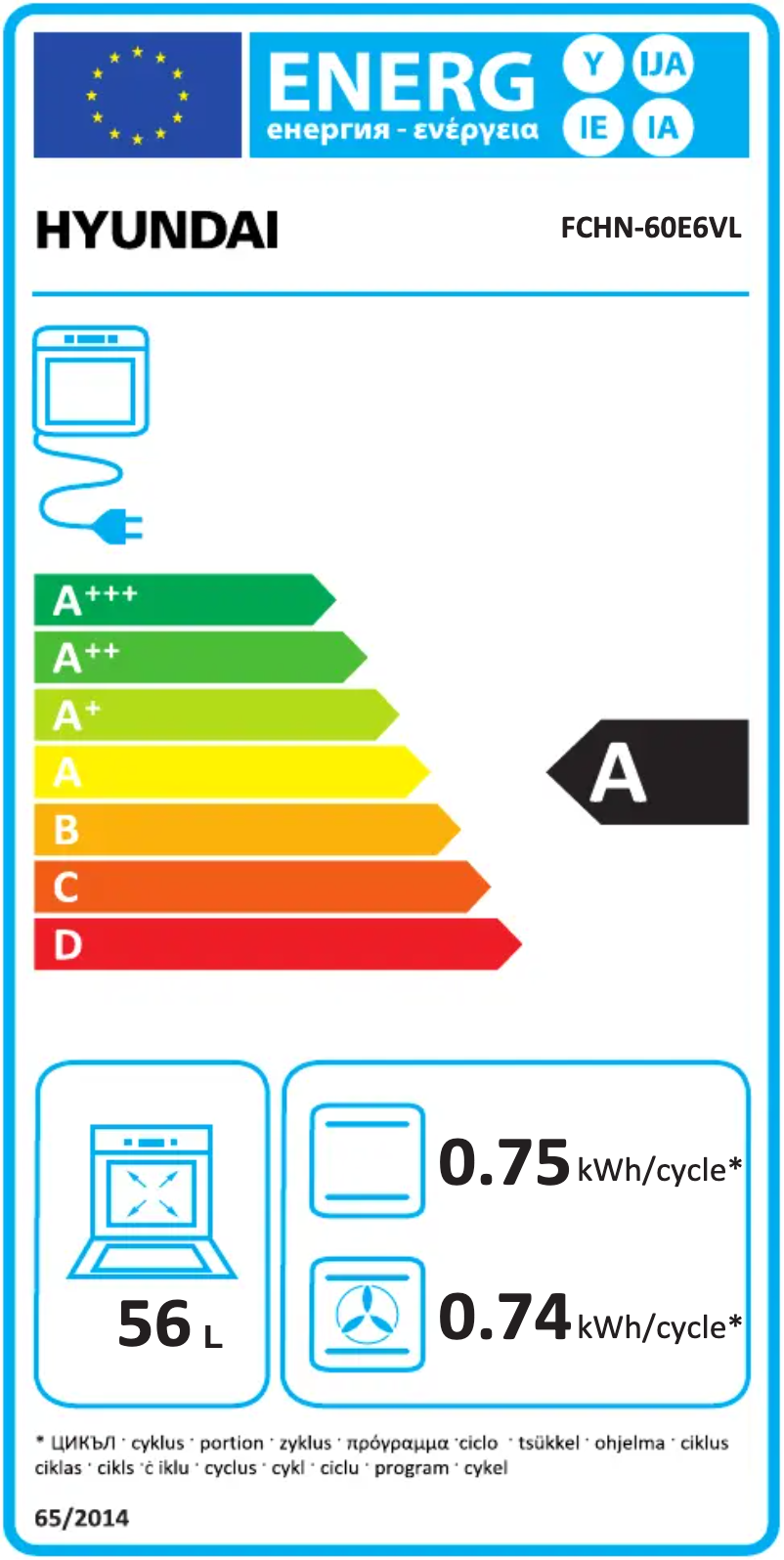 Image de la première page du manuel de l'appareil FCHN-60E6VL