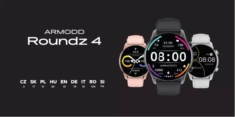 Page n°1 - Manuel utilisateur Armodd Roundz 4