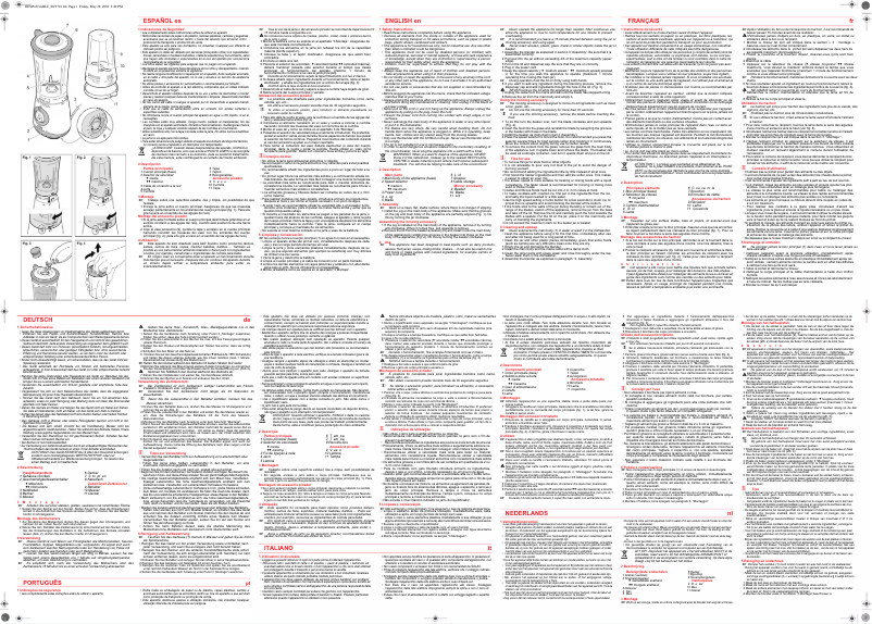 Imagen de la primera página del manual del dispositivo BV5701