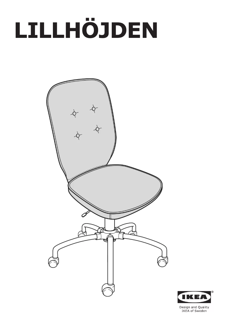 Image de la première page du manuel de l'appareil LILLHOJDEN