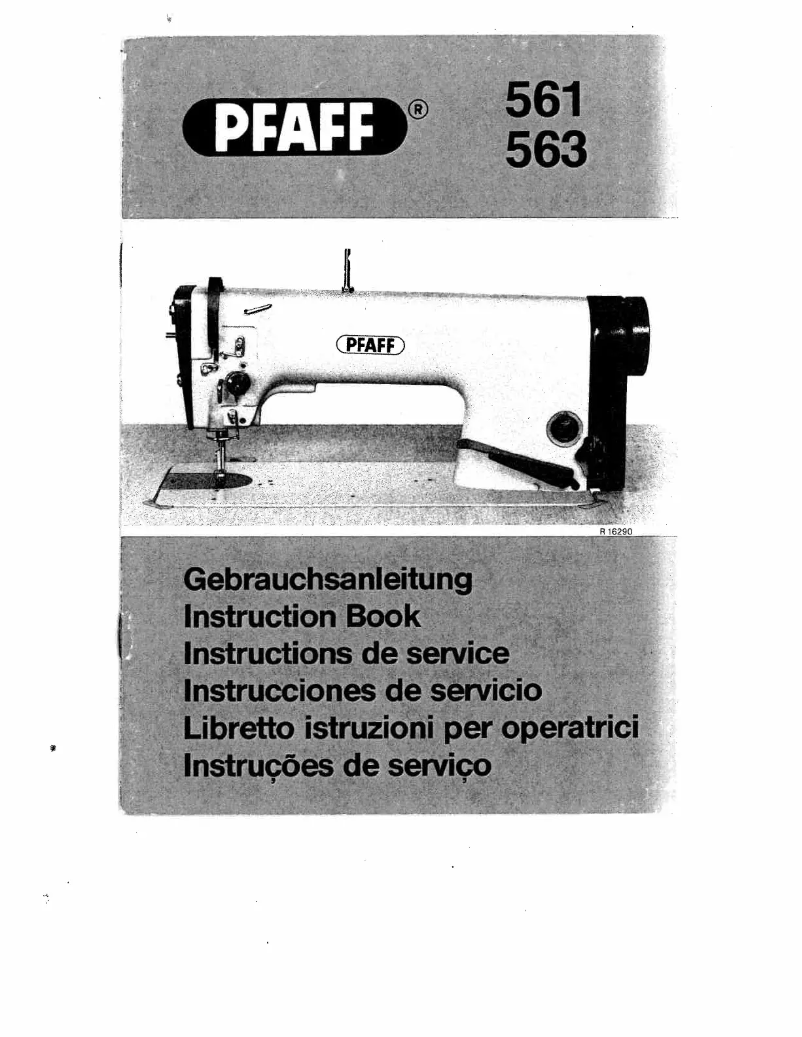 Image de la première page du manuel de l'appareil 561