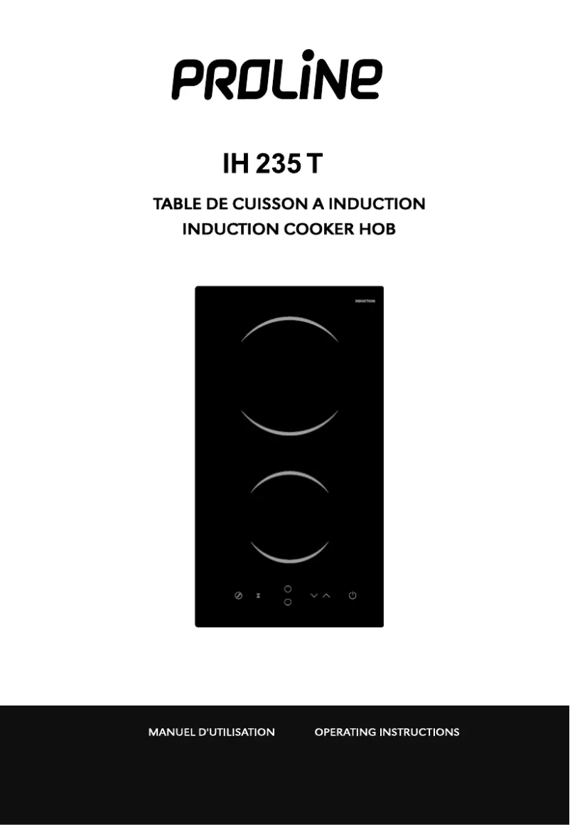 Página 1 del manual Manual de usuario Proline IH235T