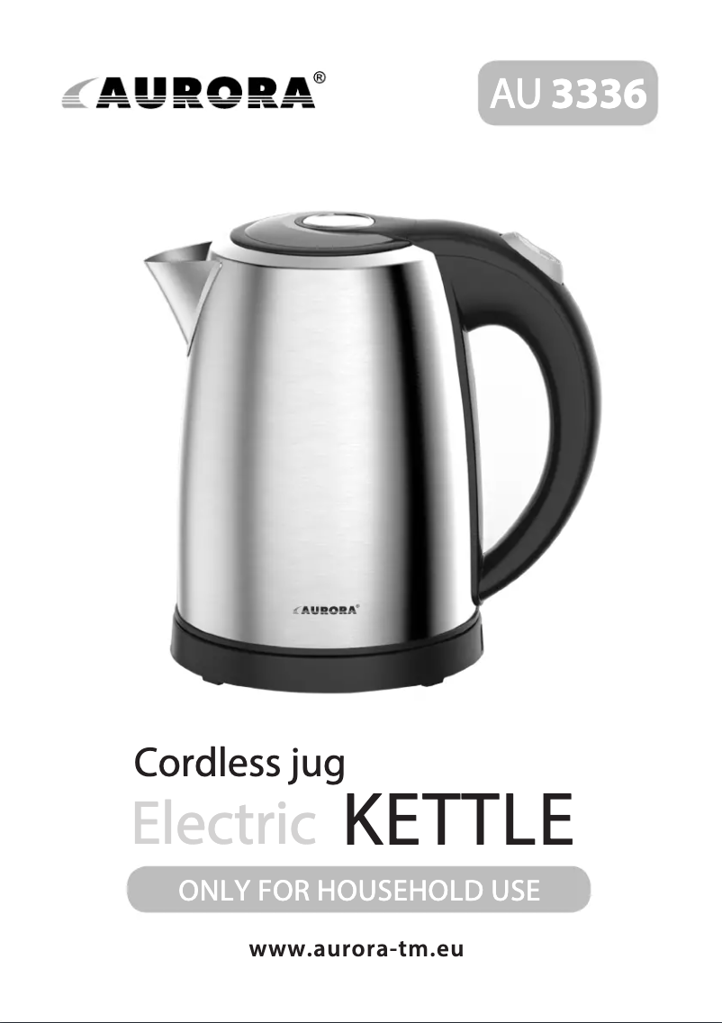 Page n°1 - Manuel utilisateur Aurora AU 3336