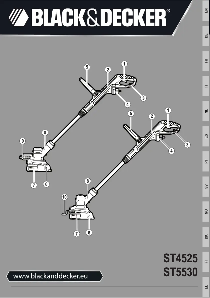 Imagen de la primera página del manual del dispositivo ST4525