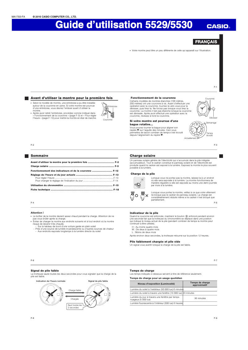 Image de la première page du manuel de l'appareil EFS-S510D-1AVUEF