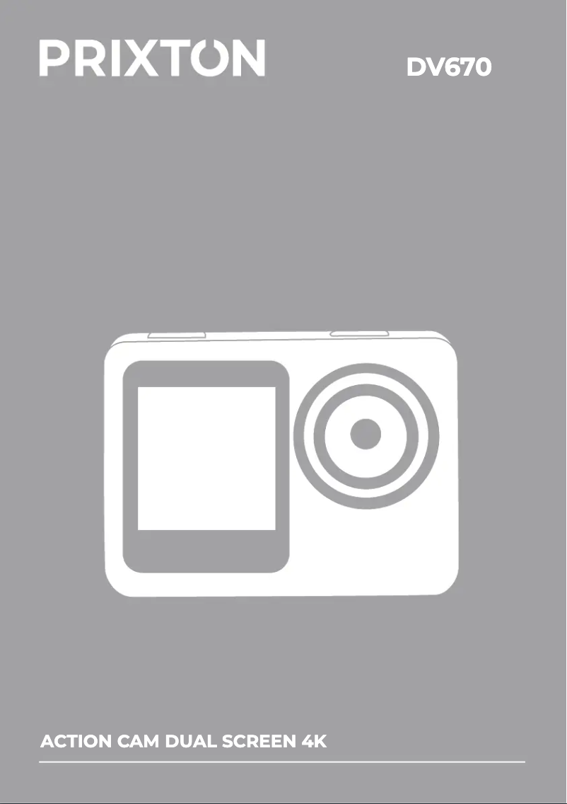 Image de la première page du manuel de l'appareil DV670