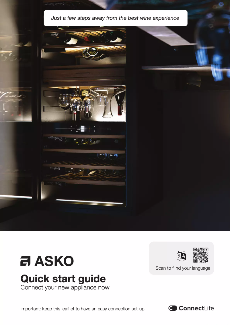 Image de la première page du manuel de l'appareil WCN311942G​