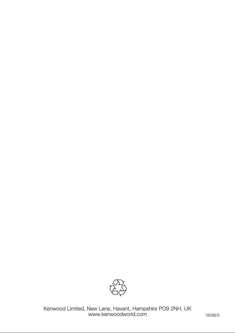 Page 1 de la notice Manuel utilisateur Kenwood kMix BLX54