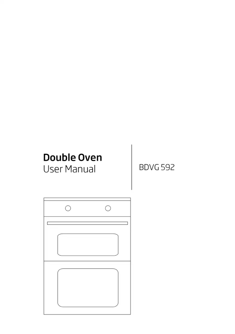 Page 1 de la notice Manuel utilisateur Beko BDVG592W