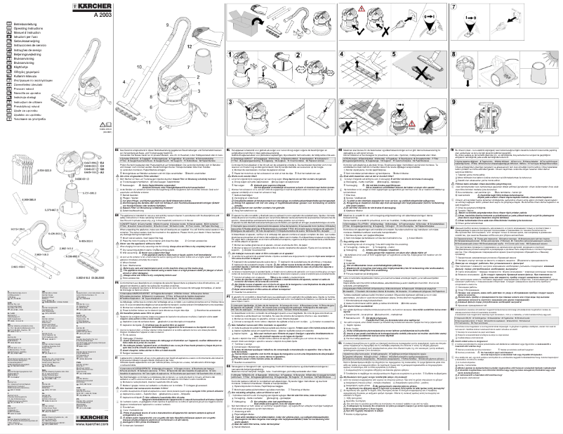 Image de la première page du manuel de l'appareil A 2003
