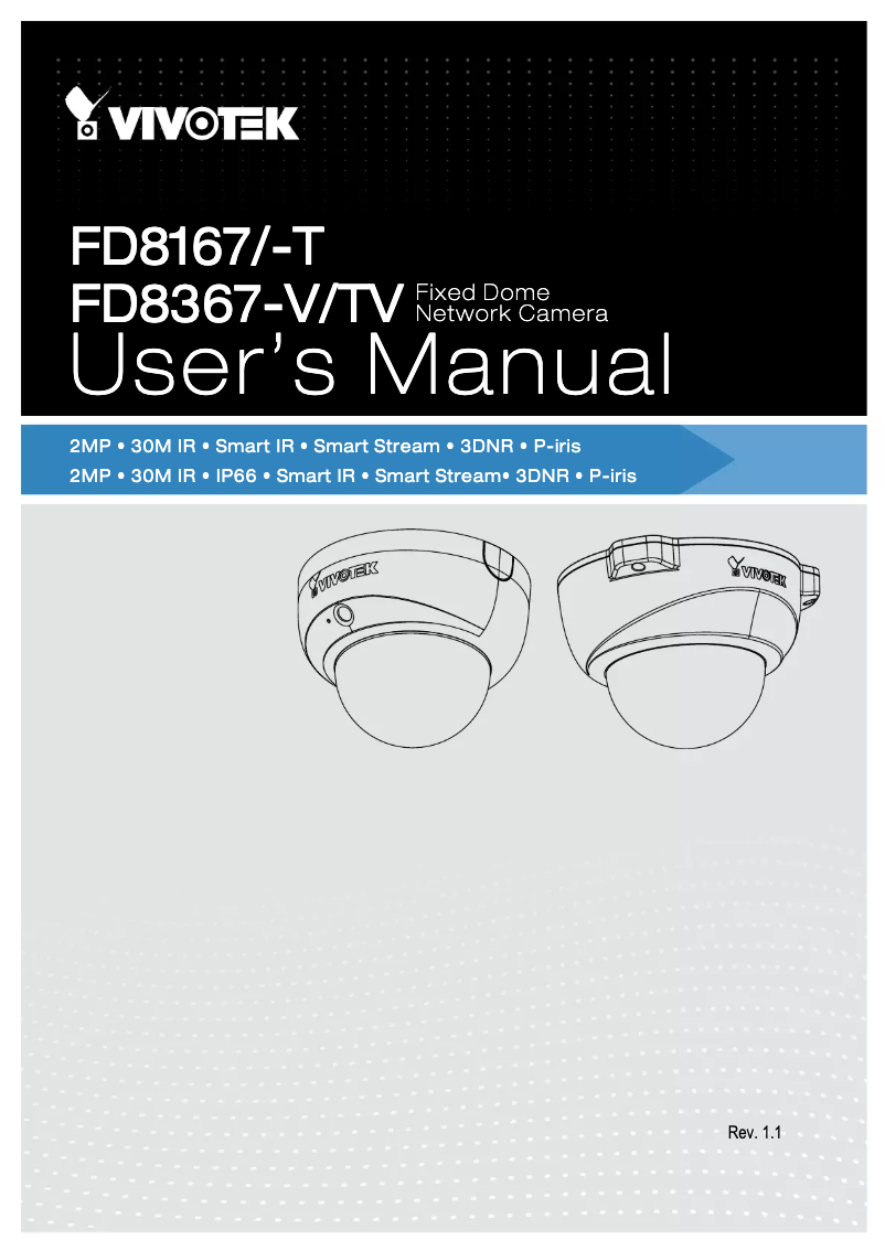 Image de la première page du manuel de l'appareil FD8167-T