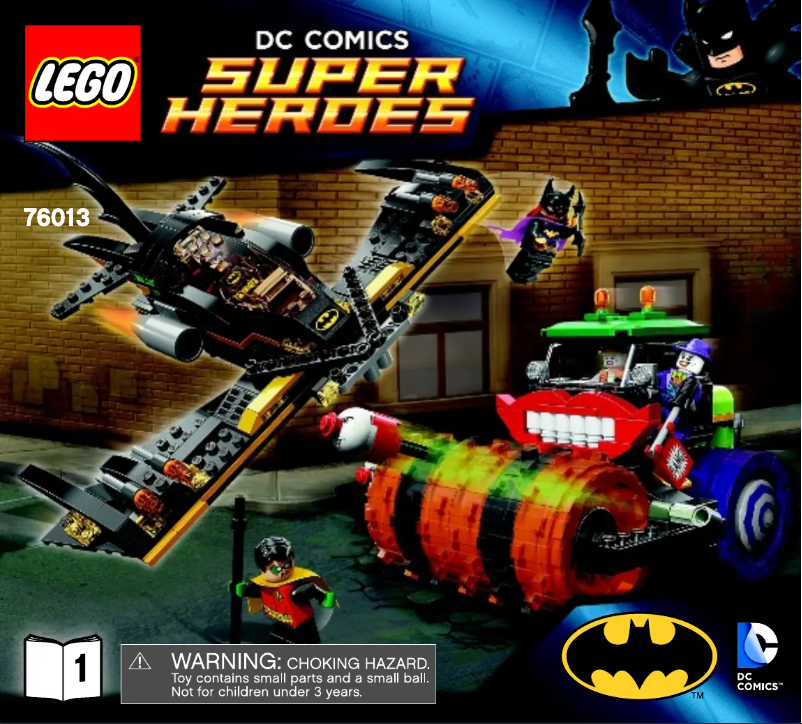 Page 1 de la notice Manuel utilisateur Lego Super Heroes 76013