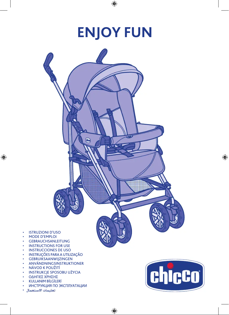 Page n°1 - Manuel utilisateur Chicco Trio Enjoy Fun