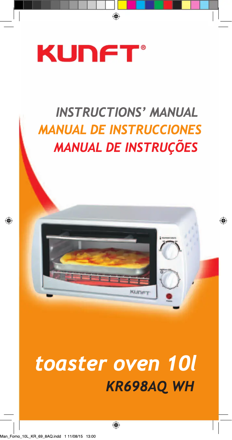 Page n°1 - Manuel utilisateur Kunft KR698AQ WH