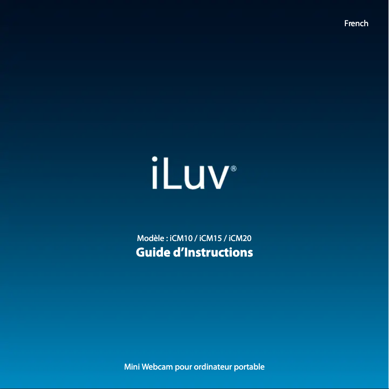 Page 1 de la notice Manuel utilisateur iLuv ICM20