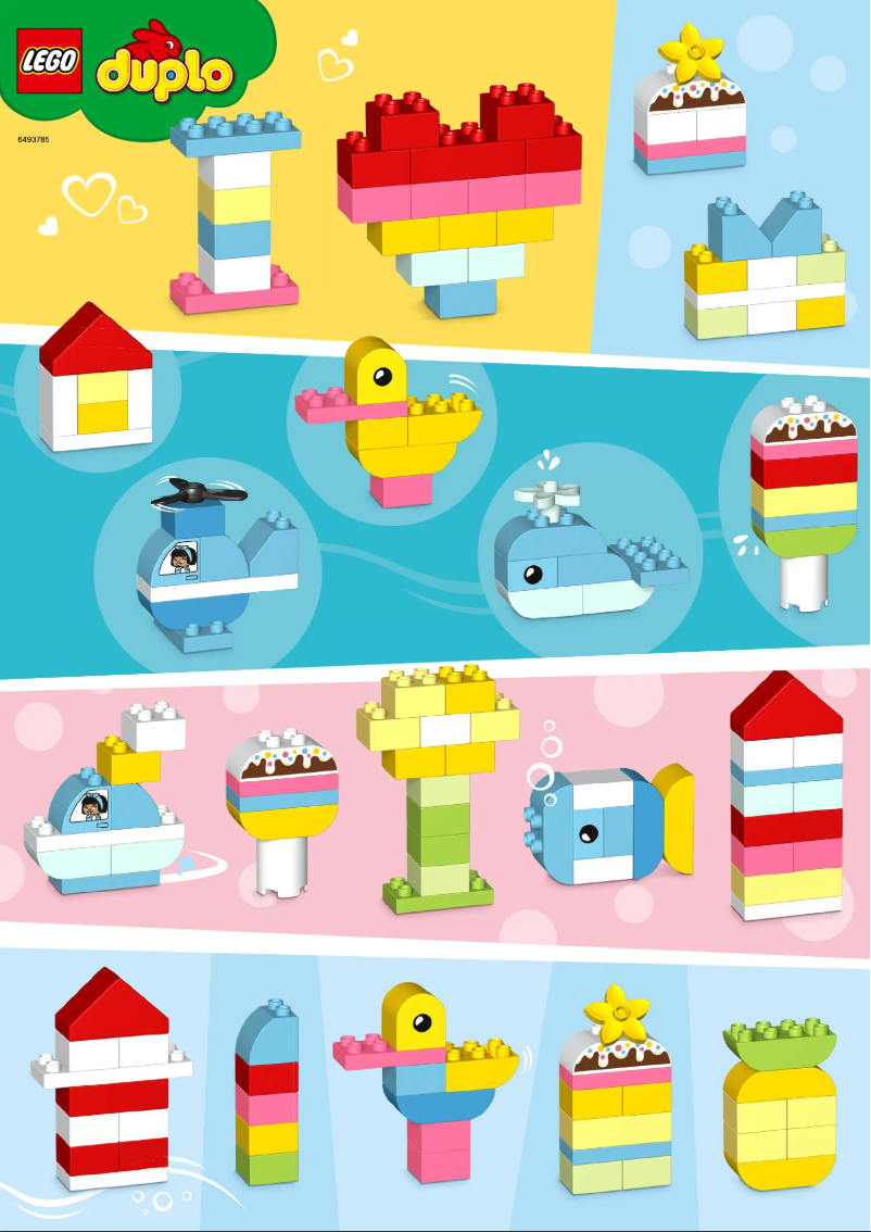 Image de la première page du manuel de l'appareil Duplo 10909