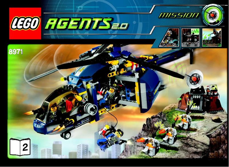 Página 1 del manual Manual de usuario Lego Agents 8971