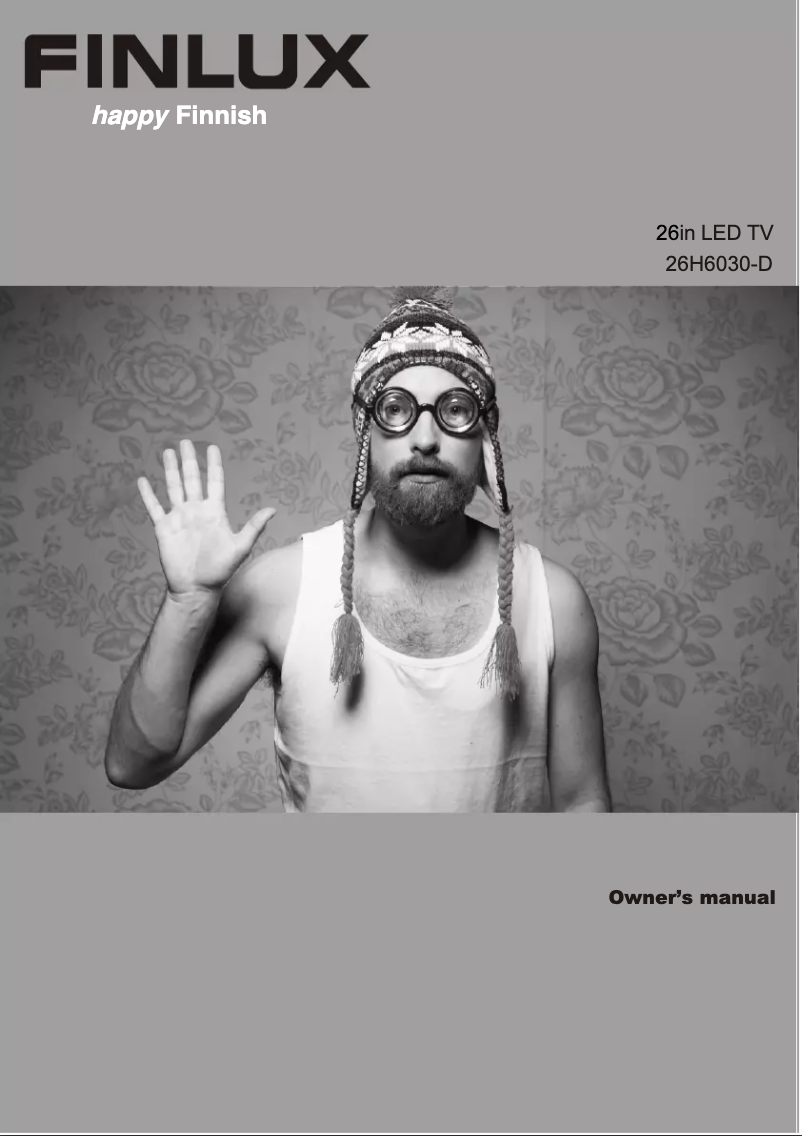Page 1 de la notice Manuel utilisateur Finlux 26H6030-D