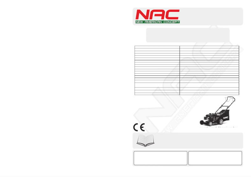 Página 1 del manual Manual de usuario NAC LS40-139-BR