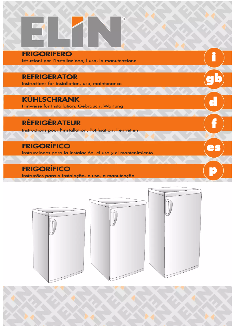 Page 1 de la notice Manuel utilisateur ELIN KSA1060