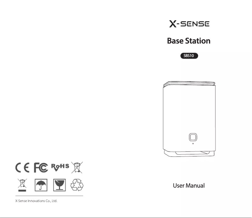 Página 1 del manual Manual de usuario X-Sense SBS10