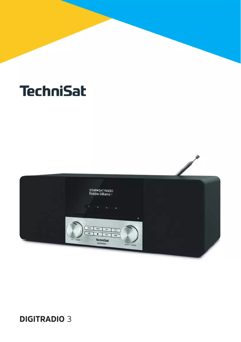 Image de la première page du manuel de l'appareil DigitRadio 3