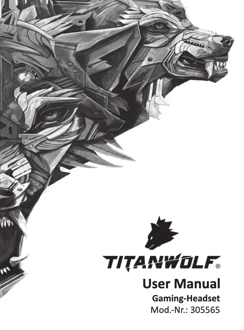 Page n°1 - Manuel utilisateur Titanwolf 305565