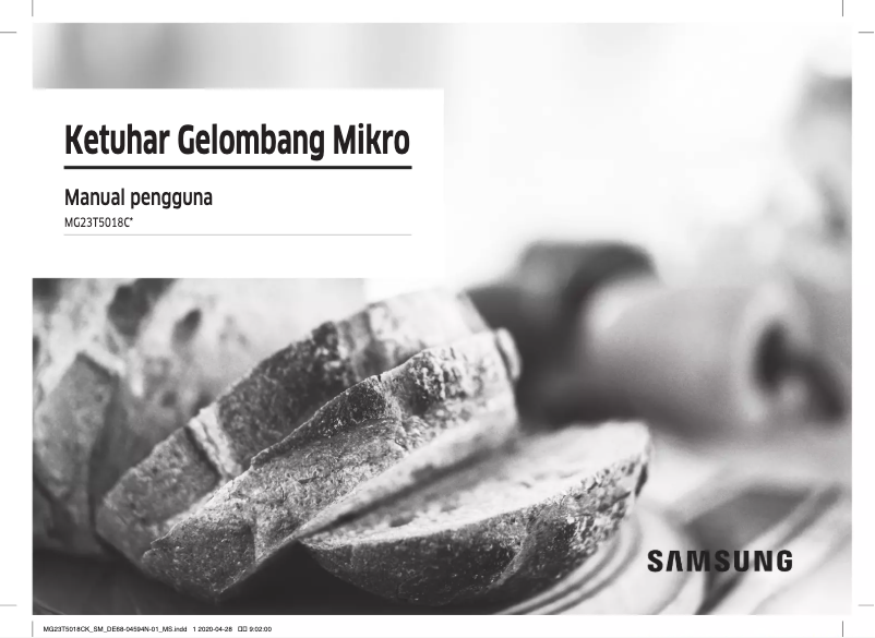 Page 1 de la notice Manuel utilisateur Samsung MG23T5018CN