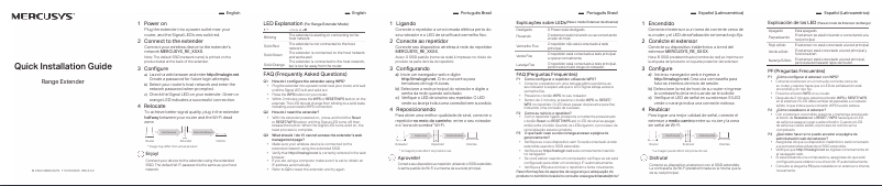 Page n°1 - Guide d'installation Mercusys ME20