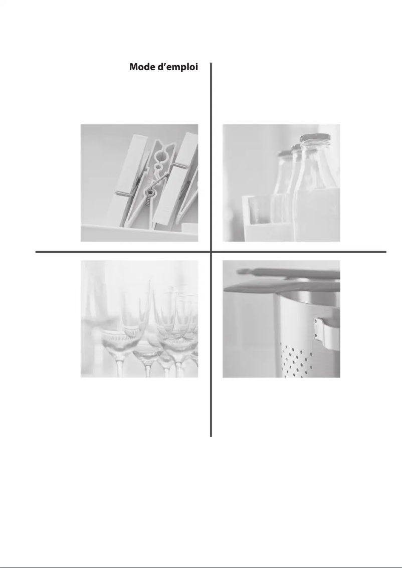 Page 1 de la notice Manuel utilisateur Whirlpool WVE26622 NFW