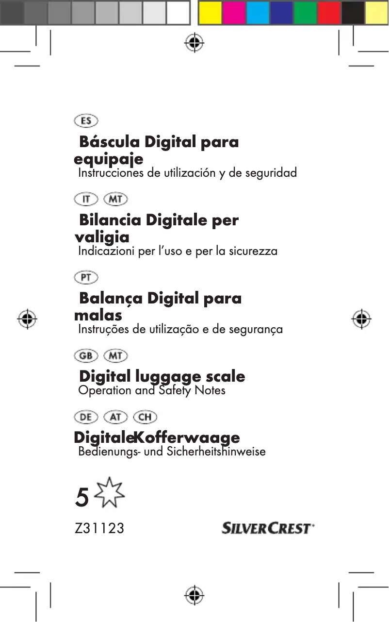 Page 1 de la notice Manuel utilisateur SilverCrest IAN 071380