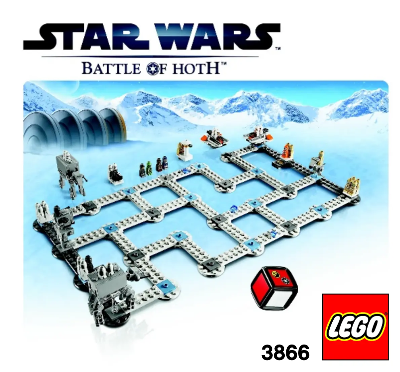 Image de la première page du manuel de l'appareil Star Wars (TM): The Battle of Hoth (TM)
