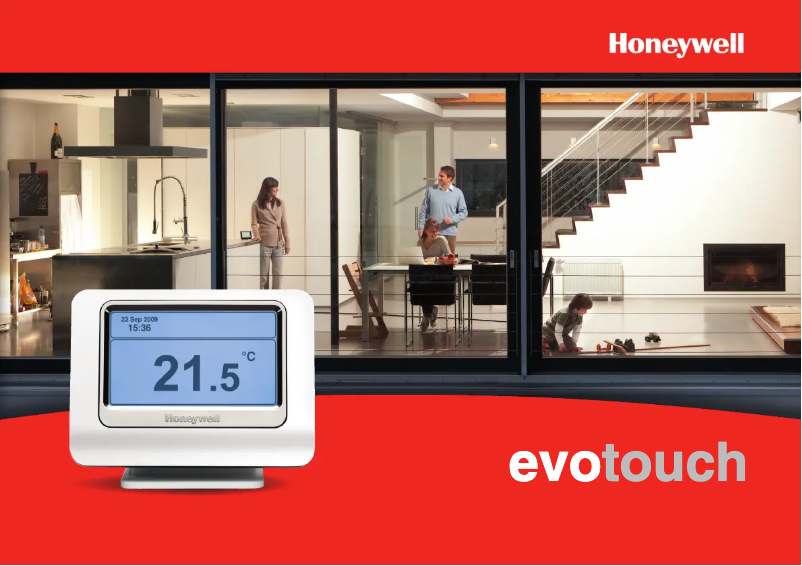 Page 1 de la notice Manuel utilisateur Honeywell EvoHome